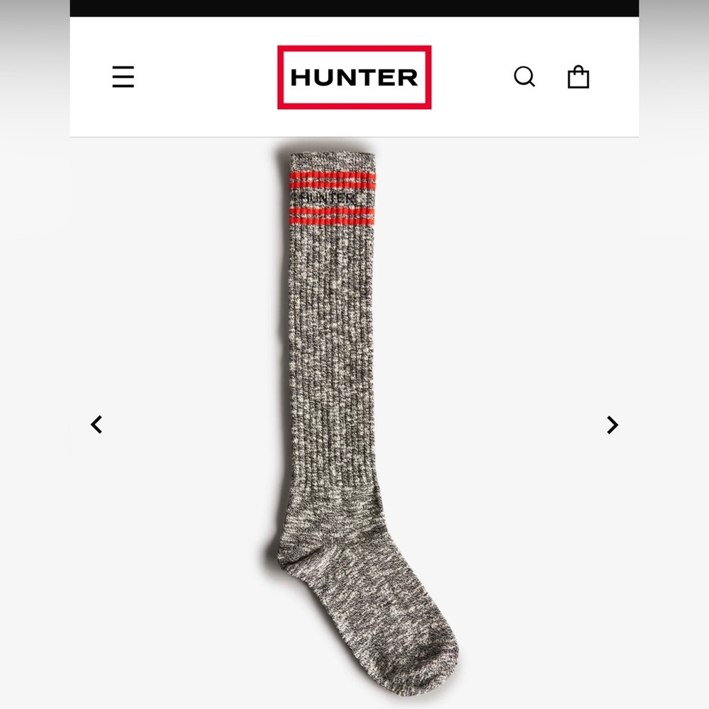 Branded College Mouline Tall Hunter Socks